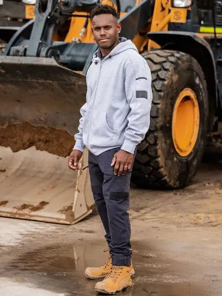 Bisley Workwear Work Fleece Full Zip Hoodie BK6725 Metro Workwear.